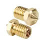 3D Printer Nozzle E3D V6 Clone CHT Nozzle M6 High Flow Copper For 1.75MM Filament Brass Copper Print Head 0.4mm 0.6mm 0.8mm