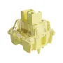 45pcs/Pack Akko V3 Pro 5 Pin Cream Yellow Switches 50gf Dustproof Stem Linear Switch Compatible with MX Mechanical Gaming Keyboard