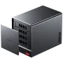 AOOSTAR WTR Pro NAS Mini PC Intel Alder Lake N100 Quad-Core 16GB DDR4 RAM 512GB SSD 4 Hot-Swap HDD Bays 90T Storage Dual 2.5G Ethernet Ports Windows 11 4K Triple Screen Display Mini Computer