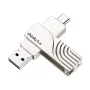 محرك أقراص فلاش لينوفو ثينك بلس TPCU301 من النوع C3.1 وUSB 3.0 بسعة 256 جيجابايت/128 جيجابايت/64 جيجابايت، بسرعة 100 ميجابايت/ثانية، ذاكرة تخزين يو ديسك عالية السرعة