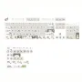 131/132/141 Keys Mouse Me PBT Keycap Set XDA/Cherry Profile Sublimation Custom Keycaps for 68/75/98/100 Mechanical Keyboards