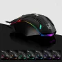 ZGUANGBA K2 Wired Optical Gaming Mouse RGB Light 1600DPI Ergonomics USB Gamer Mice for PC Laptop Computer