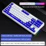 AULA F87 Pro Mechanical Gaming Keyboard 8000mAh Tri-mode 87 Keys Hotswap RGB PBT Gasket Wireless Customized Keyboards