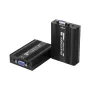 Measy VGA1815 Zender Ontvanger 150M Langeafstandsnetwerk Extender 1080P 60Hz Transceiver PoE-voeding 3,5mm Jack Videoconnector