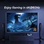 Baseus USB C Docking Station for Steam Deck Nintend Switch Type C to 4K@60Hz HD Gigabit Ethernet USB 3.0 Hub