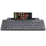 Mini Dokunmatik Klavye Kablosuz Bluetooth Klavye Kart Yuvası ile Evrensel 2.4G Oyuncu Tuş Takımı Windows Android IOS Tablet PC Aksesuarları