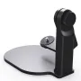360° Rotary Rocking Arm Projector Stand Ajustable Mount Bracket with 1/4\ Screw for Video Projector Home Theater