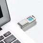 Parmak İzi Tanıma USB3.0 Flash Sürücü 256GB/128GB/64GB Doğru Tanımlama Gizlilik Yönetimi Anahtarı USB Parmak İzi Pendrive Tak ve Çalıştır