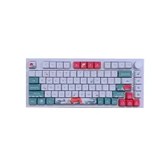 SPYSELF 125 Keys Coral Sea PBT Keycap Set FA Profile Five-sided Sublimation English Custom Keycaps for Mechanical Keyboards