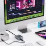 MAIWO K1738 10 Gigabit Network Card USB 4.0 Thunderbolt3 to 10Gbps Ethernet Adapter Case Support Heat Dissipation Compatible with Thunderbolt 3/4/5