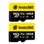 Insta360 TF Hafıza Kartı 64G/128G V30 A1 Yüksek Hızlı Mikro SD Kart Flash Kart Akıllı Kart ACEPRO/ACE/X2/X3/RS için