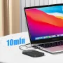 Yottamaster 2.5 inç HDD Muhafazası SATA'dan USB 3.0 Adaptörüne Sabit Disk Kutusu 6 Gbps UASP Sabit Disk Muhafazası Windows için 4 TB Kapasite Desteği Mac Linux