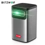 BlitzWolf® BW-VT2 ProMax DLP Mini Projector WIFI6 Android TV Bluetooth 5.0 Auto Focus Auto Keystone Correction Netflix YouTube Built-in Battery 3D Home Theater Outdoor Movie