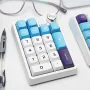 KZZI K20 19キー トライモード ワイヤレス メカニカルキーパッド ノブ付き ホットスワップ可能 RGB ゲーミングキーボード 2.4G/Bluetooth/有線テンキー PC コンピューター用