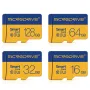 Microdrive C10 Yüksek Hızlı TF Hafıza Kartı 256GB/128GB/64GB/32GB Micro SD Kart Flaş Kart Akıllı Kart Sürüş Kaydedici Telefon Kamera için
