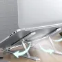 N3 Laptop Aluminum Alloy Folding Stand 7-Gear Angle Ajustable Lifting Vertical Support Multifunctional Heat Disspation Bracket Foldable