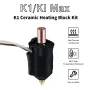 TWO TREES K1/K1Max Ceramic Hot End Kit 300°C High Temperature 32 mm³/s High Flow Rate 600 mm/s Print Speed for 3D Printer PLA ABS PETG Nylon