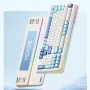 Tastiera meccanica MCHOSE K99 Tri-Mode, tasti RGB PBT sostituibili a caldo, 8000 mAh, 98 tasti, struttura con guarnizione, tastiere da gioco cablate