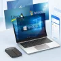 Yottamaster 2.5 inç HDD Muhafazası SATA'dan USB 3.0 Adaptörüne Sabit Disk Kutusu 6 Gbps UASP Sabit Disk Muhafazası Windows için 4 TB Kapasite Desteği Mac Linux