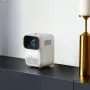 Proyektor LED FENGMI Xming Q1SE Resolusi 1080P 250 Ansi Lumens Beberapa Port 120-Inch Screencast Speaker Internal Proyeksi Belakang Home Theater Film Luar Ruangan