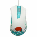 XVX G705 Wired Gaming Mouse RGB Backlit Coral Sea Mouse with Adjustable 12000DPI/7 Programmable Buttons Gamer Computer USB Mouse