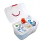 Home Office Emergency Toolbox Storage Box Pill Storage Home Health Storage Organizer Large Size 27*18*16.5cm