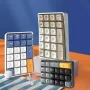 Aigo A18 22キー デュアルモード メカニカル 数字キーパッド ホットスワップ PBT 2色キーキャップ クイック電卓 2.4G/有線 カスタム 数字キーパッド キーボード