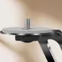 360° Rotary Table Projector Stand Adjustable Desktop Projector Mount Bracket with 1/4\ Screw for Video Projector Home Theater