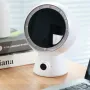 Portable Shaking Head Fan USB Charging High-Speed Turbo Portable Quiet Mini Smart Electric Fan for Home Office Dormitory