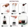 Outdoor Portable Hand-Press Coffee Maker Espresso Machine Portable French Press Coffee Maker Air Pressure Barista Tools with 100 Filter Paper