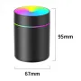 Tevorex Colorful Desktop 180ml Air Humidifier Aroma Diffuser Mini Essential Oil Purifier Aromatherapy Mist Maker Lights Humidifier for Home Bedroom