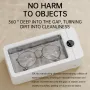 580mL High Frequency Household Ultrasonic Cleaning Machine for Glasses Braces Watch Dentures Jewelry Necklace Cleaning
