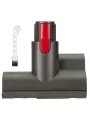 Mini Electric Turbo Brush forDyson V7 V8 V10 V11 for Mattress Sofa Chair with Rigid Bristle High-Density Fiber Efficient Vacuuming
