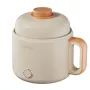 Littlelofa 1.6L Electric Cooker Household Mini Hot Pot 500W Cooking Pot For 1-2 People Home Kitchen Dormitory