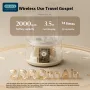 OIDIRE Mini Split Laundry Cup Underwear Washing Machine Wireless Portable Underwear Socks Washing Machine