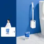 Automatic Chuck Open Cover Disposable Toilet Brush Household 360° Angle Wall Hanging With Cleaning Tablets Toilet Cleaner