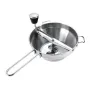 Molino de alimentos de acero inoxidable, mezclador de metal para verduras, zanahorias, tomates, patatas y arroz.