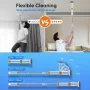 9-In-1 Retractable High-Power Multi-Function Electric Cleaning Brush for Kitchen And Bathroom Waterproof with Digital Display