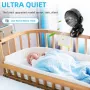Mini Table Fan Clip Fans 3000mAh Lightweight 90 Degree Rotation Portable Fan Electric Fan USB Desk Fans Small Fan for Bedroom Office Dormitory Indoor