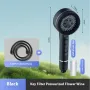 Bathroom Booster Shower Head Bath Filter Shower Head Airin Booster Hand Shower Set With Brush Four Functions And Spray Gun