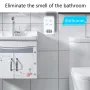 AC100-240V Small Air Purifier Ozone 28 Millon Negative Ions Generator Ionizer Ionizer Toilet Deodorizer Pet Deodorizer Air Ionizer EU Plug-in