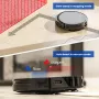 [USA直販] Proscenic X1 スマート掃除機 3000PA吸引力 高周波振動モップ 自動ゴミ回収バケツ レーダーナビゲーション アプリコントロール付き