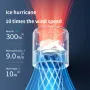 100 Adjustable Speed Silent High-Speed Handheld Outdoor Fan Rechargeable Mini Portable Turbine USB Fan