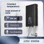 220V 8500W Touch Screen Instant Electric Water Heater AI Voice Control Constant Temperature Variable Frequency Shower Kitchen Fast Heating
