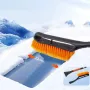 Detachable Extendable Snow Shovel Cleaning Tool Car Snow Shovel Detachable Car Snow Shovel Multi-Function Telescopic Deicing Shovel Winter Snow Cleaning Tool