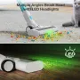 MOOSOO S6 Cordless Handheld Stick Vacuum 18KPa Robot Vacuum Type C Rechargeable Washable HEPA with LED Light