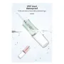 Cordless Dental Oral Irrigator with Adjustable Pressure Modes USB Rechargeable Water Flosser for Travel and Home