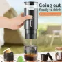 Comfook Portable Espresso Coffee Maker with 20 Bar Pressure 92°C Extraction For Car Travel Camping Office Use