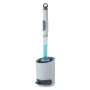 Silicone Plus Liquid Toilet Brush No Dead Corner Toilet Cleaning Brush Water Spray Soft Brush Long Handle TPR Silicone Refillable Brush with Wall Mounted Bathroom Cleaning