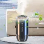 Smart Car Air Freshener with Star Projector Essential Oils Atomize Aroma Diffuser for Car & Home